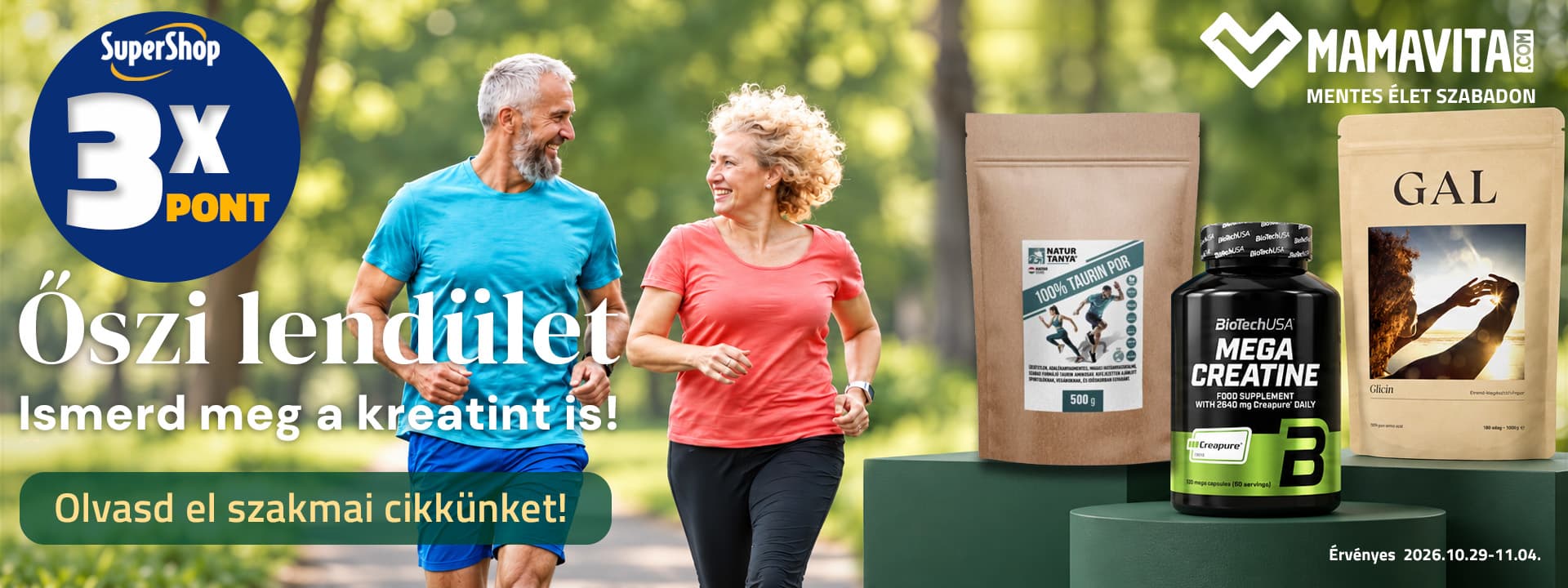 Őszi lendület 3x SuperShop pontokkal!