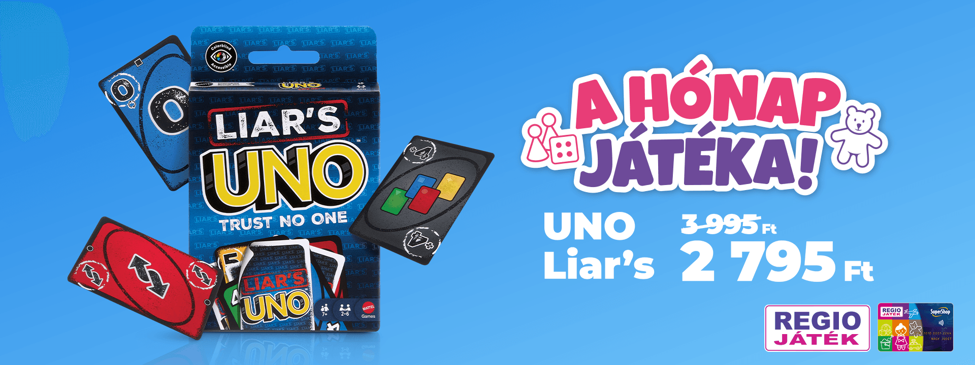 Január hónap játéka: UNO Liar’s