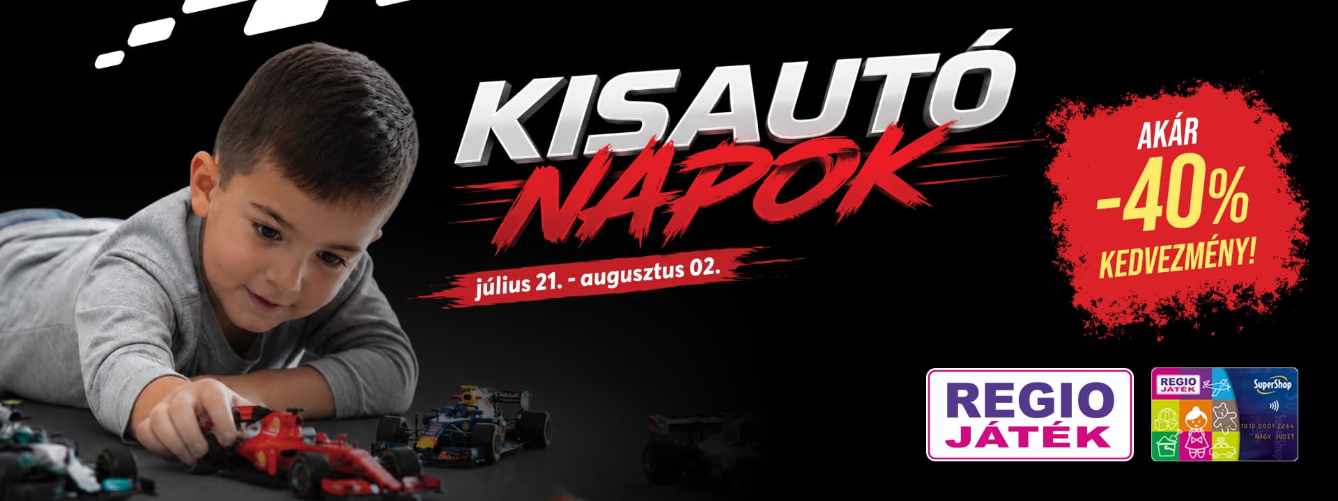 Kisautó napok – akár 40% kedvezmény!