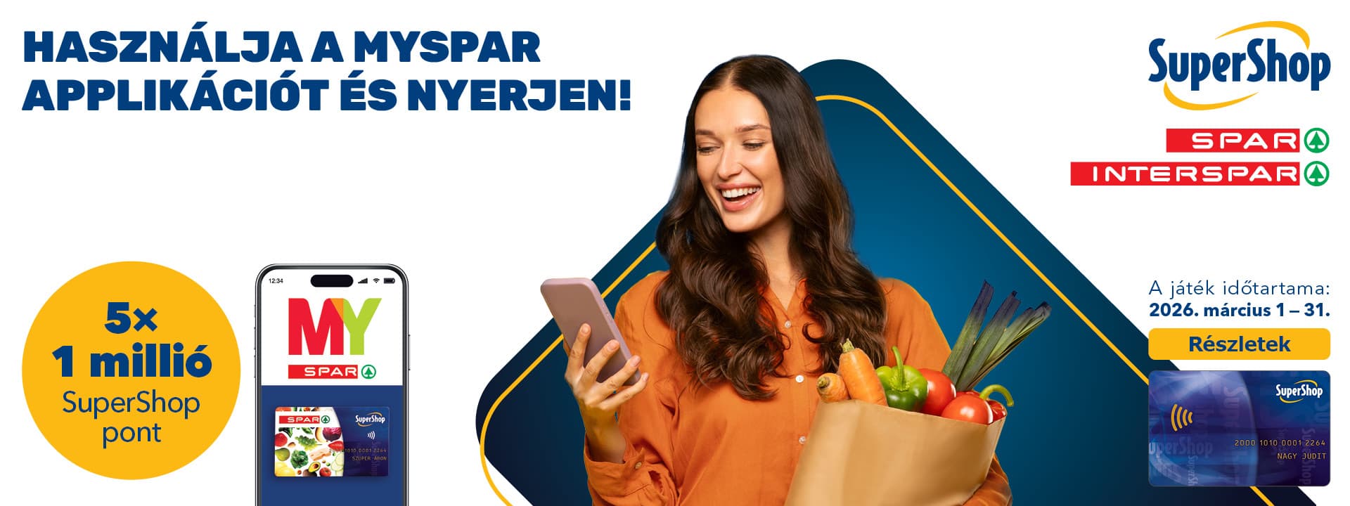 Használja a MySPAR applikációt és nyerjen!