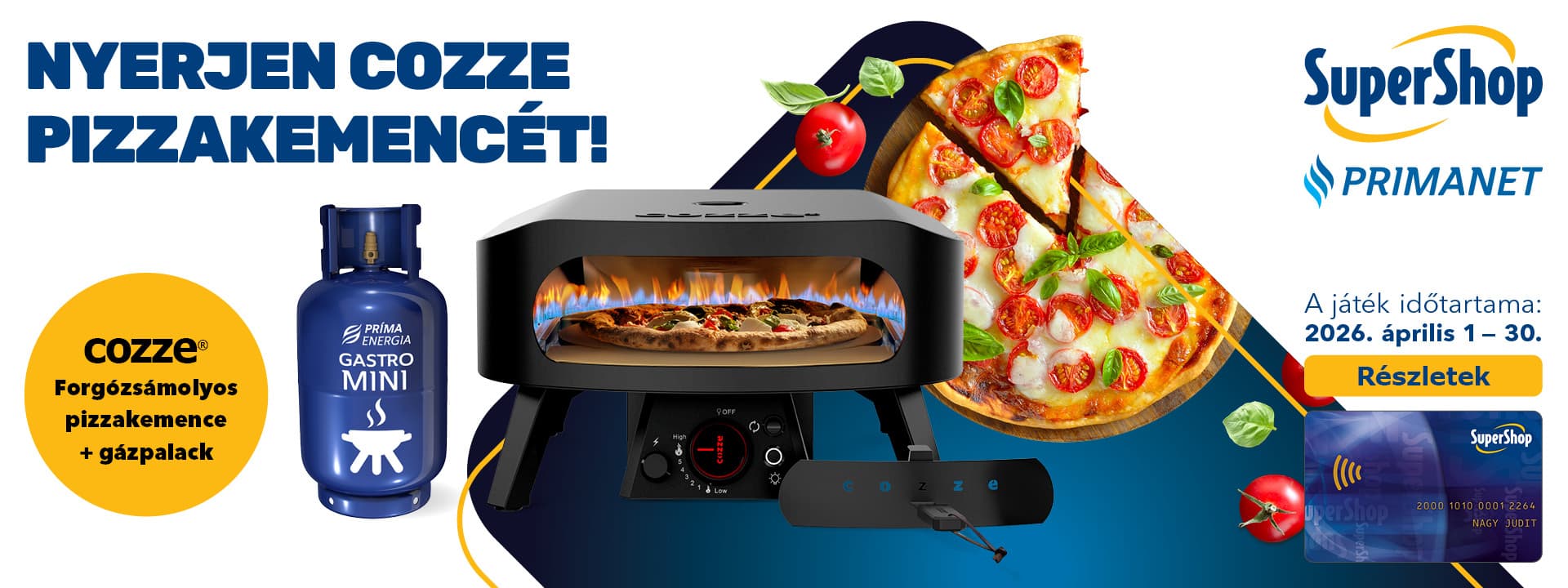 Nyerjen COZZE pizzakemencét!