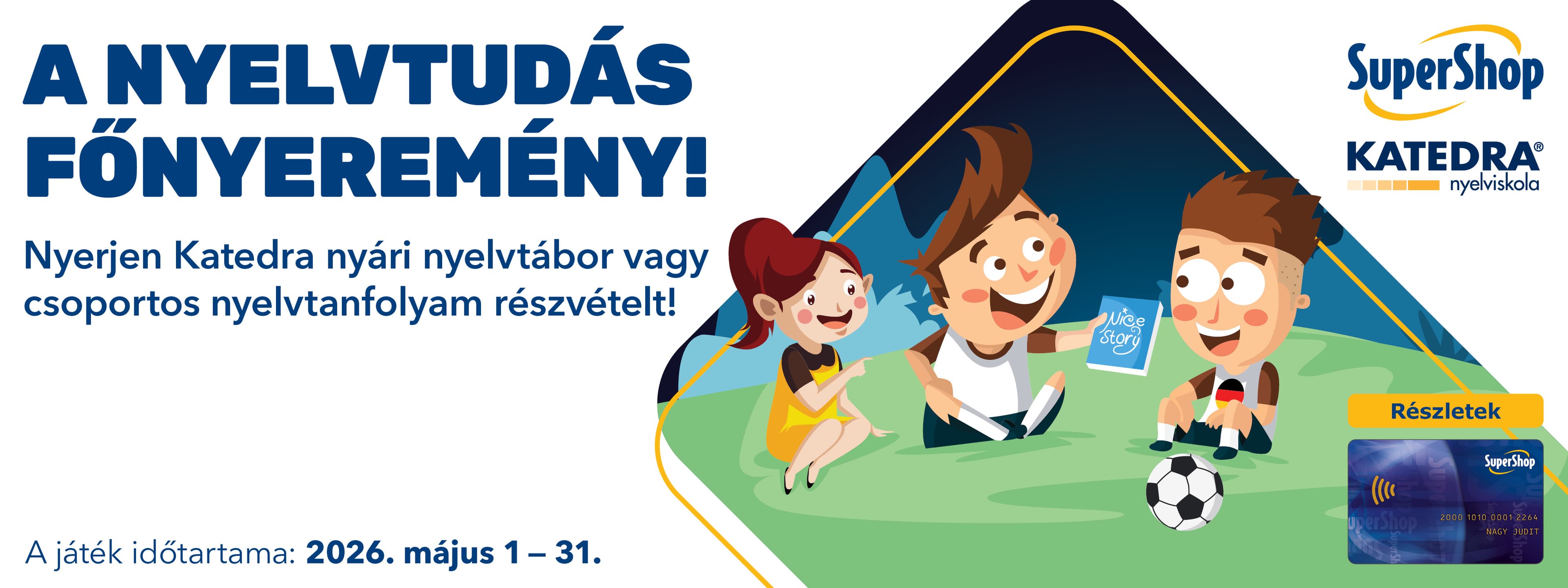 A nyelvtudás főnyeremény!