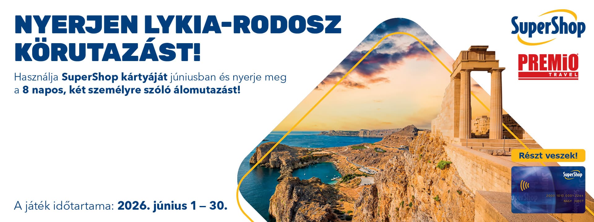 Nyerjen Lykia-Rodosz körutazást!
