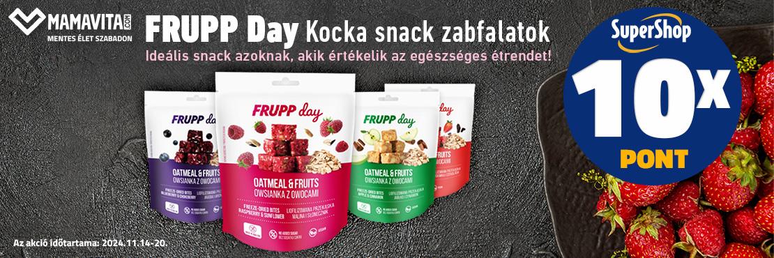 Frupp Day Kocka snack zabfalatok 10X SuperShop ponttal!