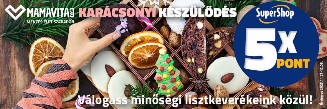 Minőségi lisztkeverékek most 5x SuperShop ponttal!