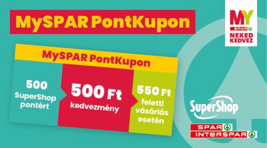 MySPAR 500 Ft PontKupon!