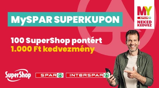 MySPAR 1.000 Ft SuperKupon!