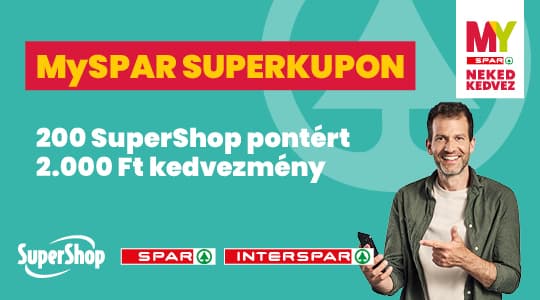 MySPAR 2.000 Ft SuperKupon!