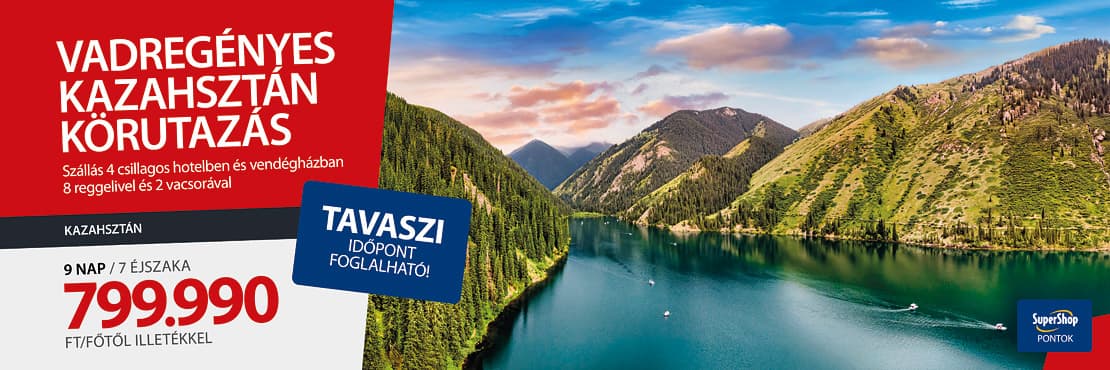 Kazahsztán SuperShop kártyabirtokosoknak!